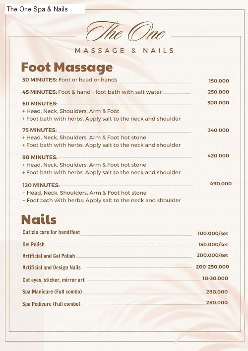 Hình ảnh The One Spa & Nails