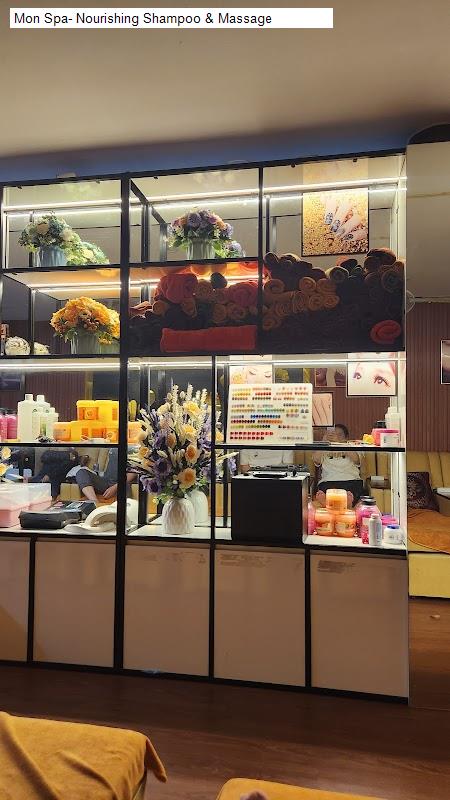 Nội thât Mon Spa- Nourishing Shampoo & Massage
