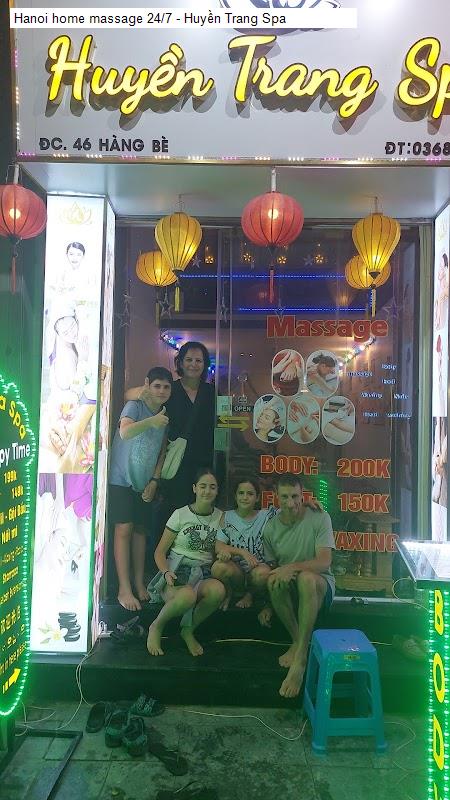 Vệ sinh Hanoi home massage 24/7 - Huyền Trang Spa