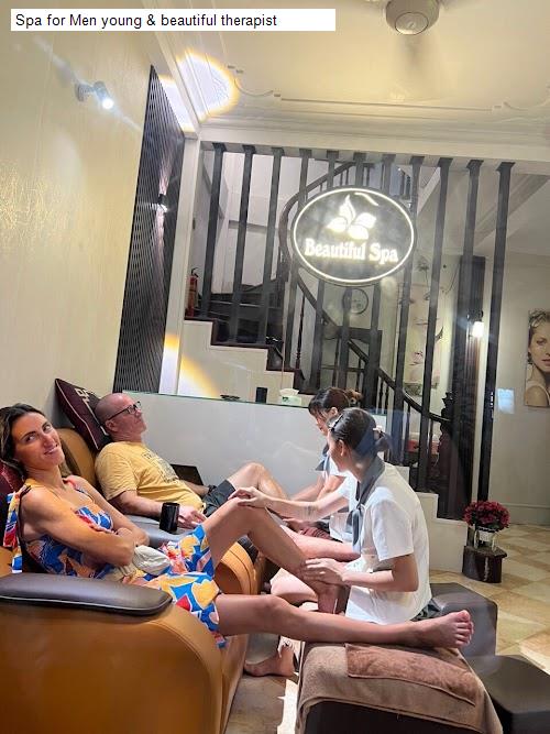 Nội thât Spa for Men young & beautiful therapist