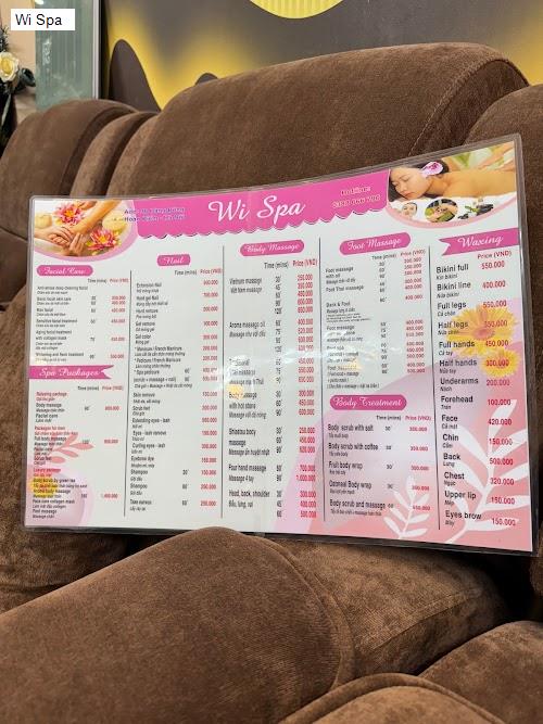Bảng giá Wi Spa
