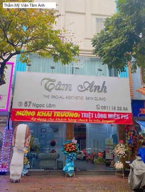 Bảng giá Thẩm Mỹ Viện Tâm Anh