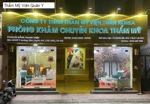 Bảng giá Thẩm Mỹ Viện Quân Y