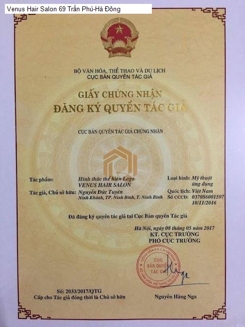 Venus Hair Salon 69 Trần Phú-Hà Đông